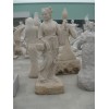 供应古人石雕艺术，黄色花岗岩工艺，人物景观雕塑，海阳石材
