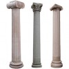 供应罗马柱雕刻，彩色罗马柱石雕，景区装饰，广场摆设鑫宇华石材