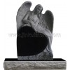 供应女性天使雕刻工艺，心型墓碑石雕刻，美式墓碑，金魁石材