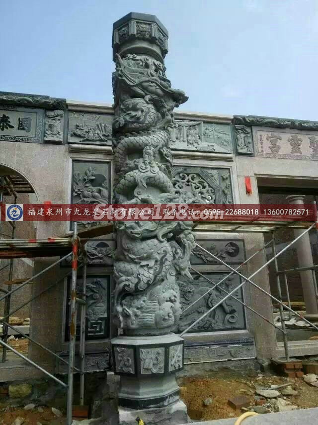 石雕龙柱 (5)