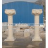 石雕短罗马柱 天然石材纯手工精美雕花欧式短罗马柱