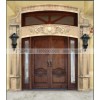 欧式石雕门套 天然大理石埃及米黄精美雕花细致雕刻门套
