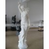 欧式人物 石雕汉白玉月亮神像雕刻 西方人物雕塑供应